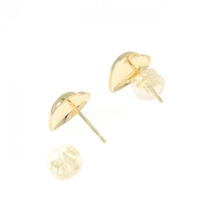 K18YG Bông tai hình trái tim - Hàng hiệu Chính hãng 869986