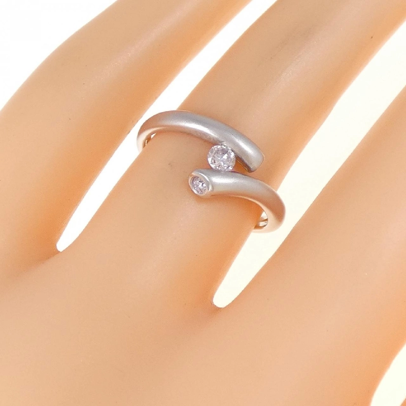 Nhẫn kim cương hồng K18WG 0.14CT 669139