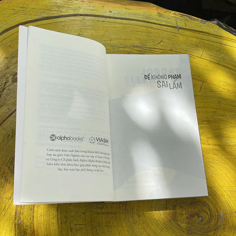 ĐỂ KHÔNG PHẠM SAI LẦM - JORDAN ELLENBERG 734246