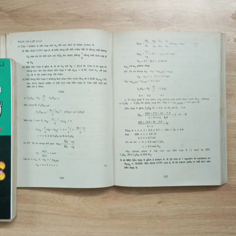 Hai quyển Phương Pháp Giải Toán Hóa Học - Năm 1999 925804