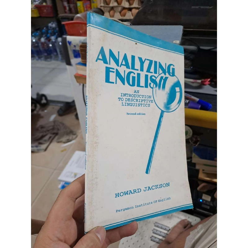 Analyzing English (An Introduction To Descriptive Linguistics - Second Edition) - Howard Jackson - mới 80% - HỌC NGOẠI NGỮ - HCM3012 Blogmeo040226 793340