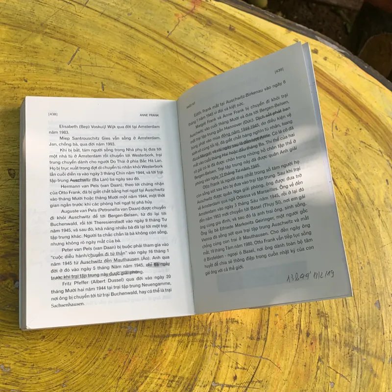  NHẬT KÝ ANNE FRANK TẠ HUYỀN DỊCH 747658