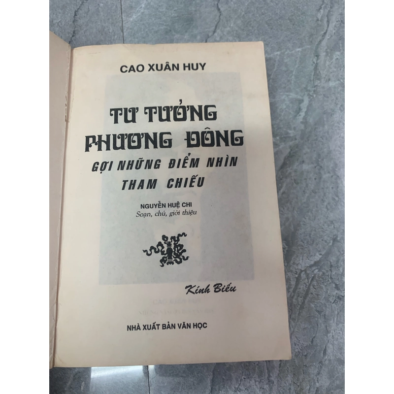 Tư tưởng phương đông - Gợi những điểm nhìn tham chiếu  275015