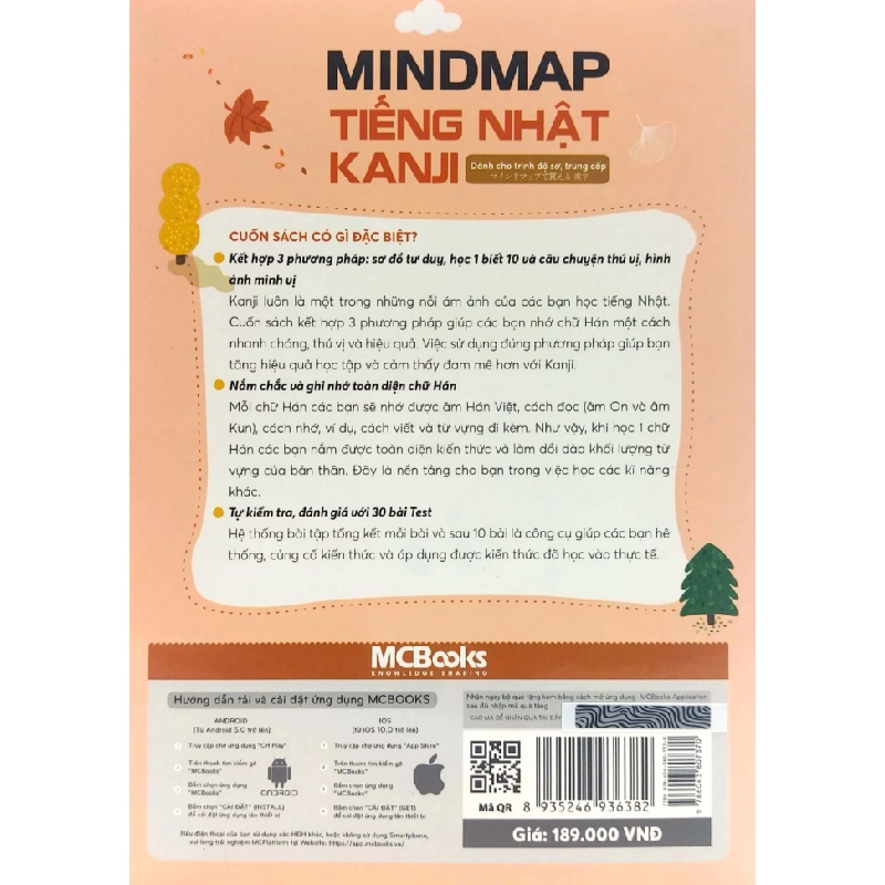 Mind Map Tiếng Nhật Kanji - Dành Cho Trình Độ Sơ, Trung Cấp - Minh Anh, Xuân Thu 286480