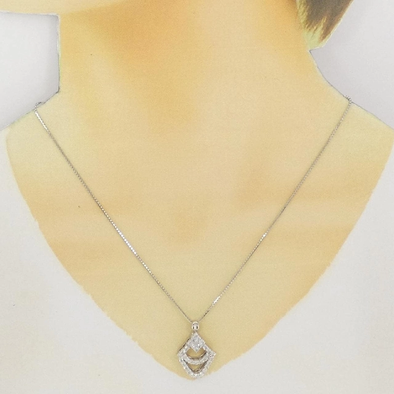 Dây chuyền kim cương PT900/PT850 1.00CT - Hàng hiệu Chính hãng 859230