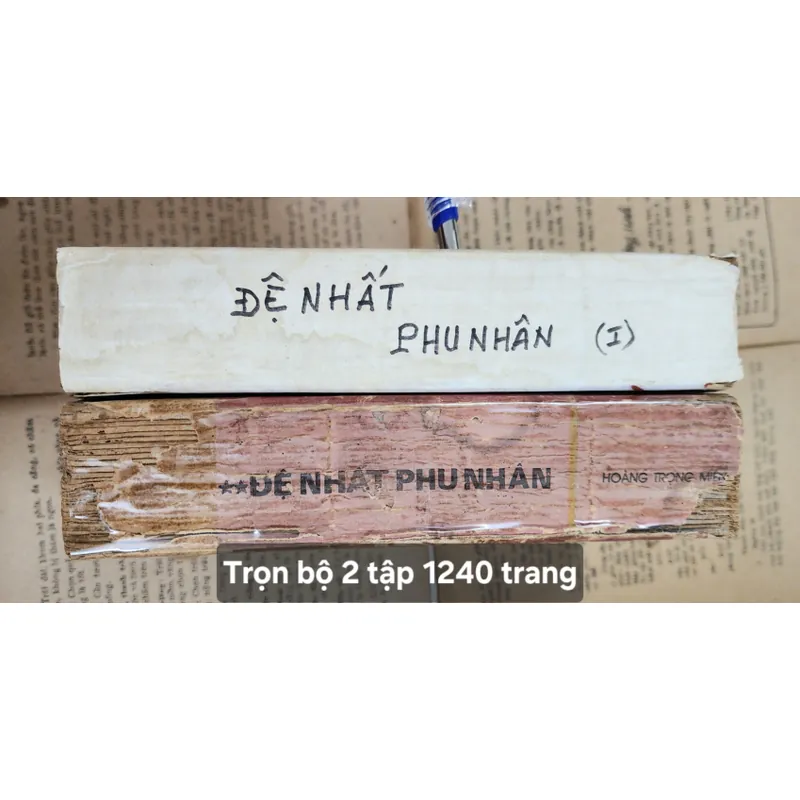 Trọn bộ 2q ĐỆ NHẤT PHU NHÂN TRẦN LỆ XUÂN, tác giả Hoàng Trọng Miên 703635