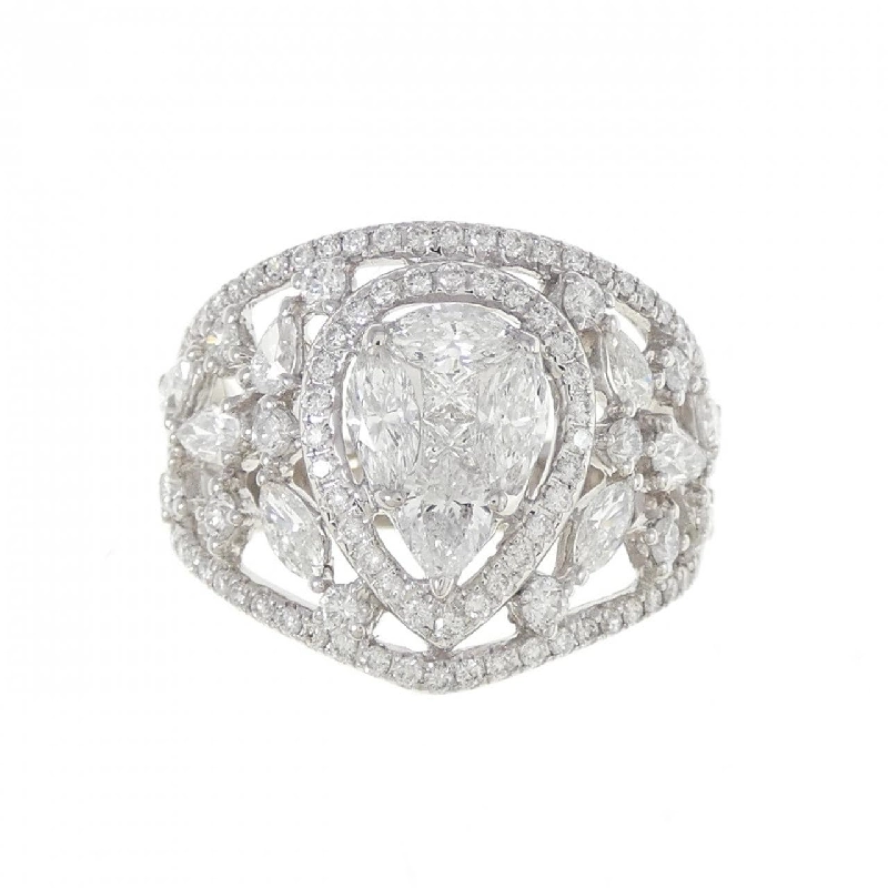 Nhẫn kim cương 750WG 1.84CT 673332