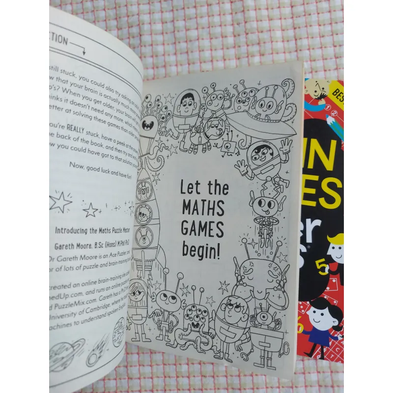 COMBO 2 CUỐN - BRAIN GAMES FOR CLEVER KIDS
& MATHS GAMES FOR CLEVER KIDS 974957