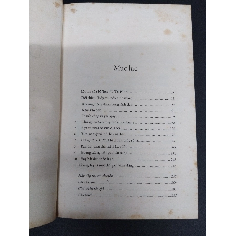 Dấn thân Sheryl Sandberg mới 70% ố vàng bẩn bìa 2016 HCM.ASB2009 916981
