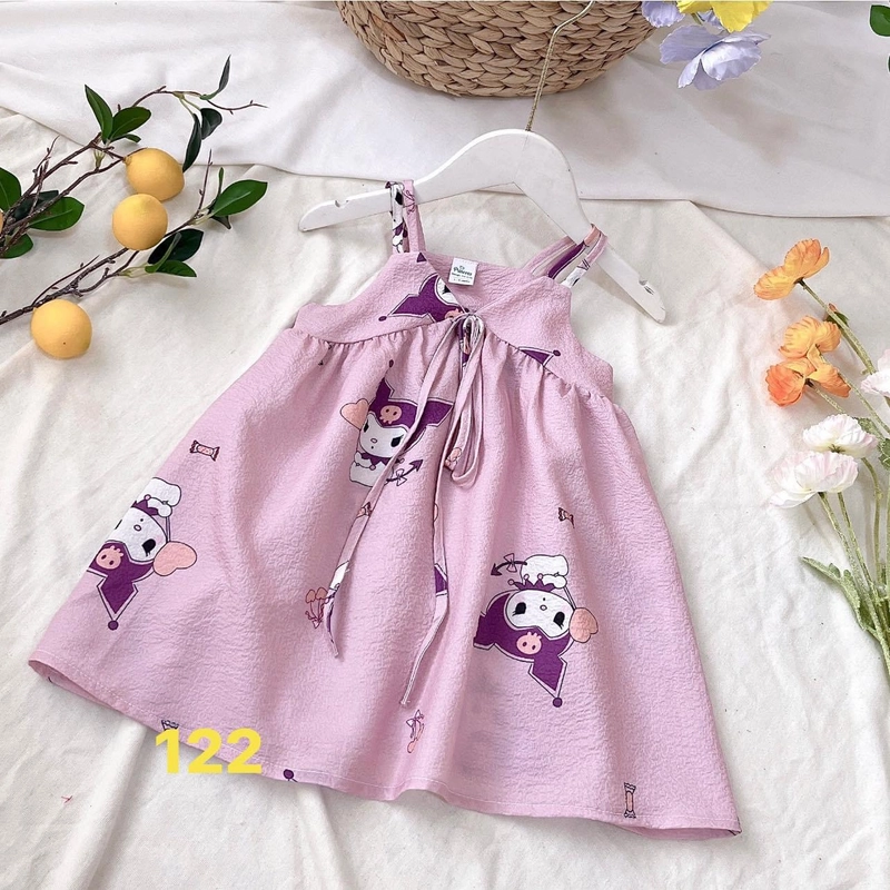 Váy kuromi tím 2dây 499852