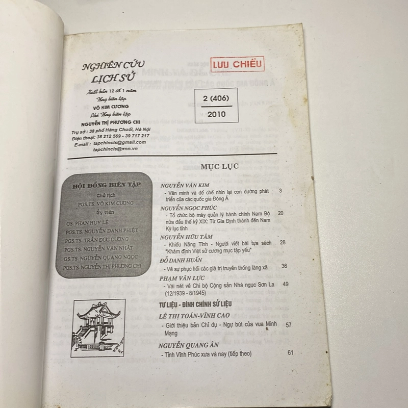 NGHIÊN CỨU LỊCH SỬ,  SỐ 2 - 2010 471945