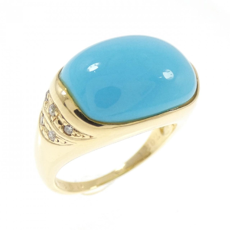 Nhẫn Turquoise K18YG 7.02CT 669864