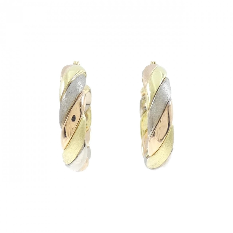 K18 Ba màu Bông tai - Hàng hiệu Chính hãng 872186