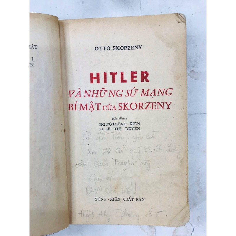 Hitler và những sứ mạng bí mật của Skorzeny - Otto Skorzeny 127774