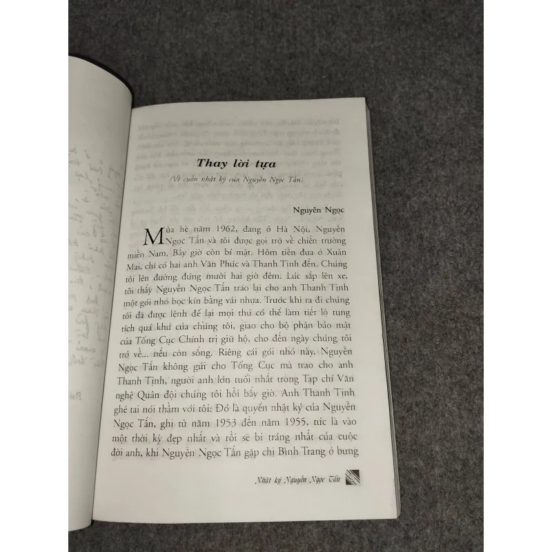 NHẬT KÝ NGUYỄN NGỌC TẤN 991120