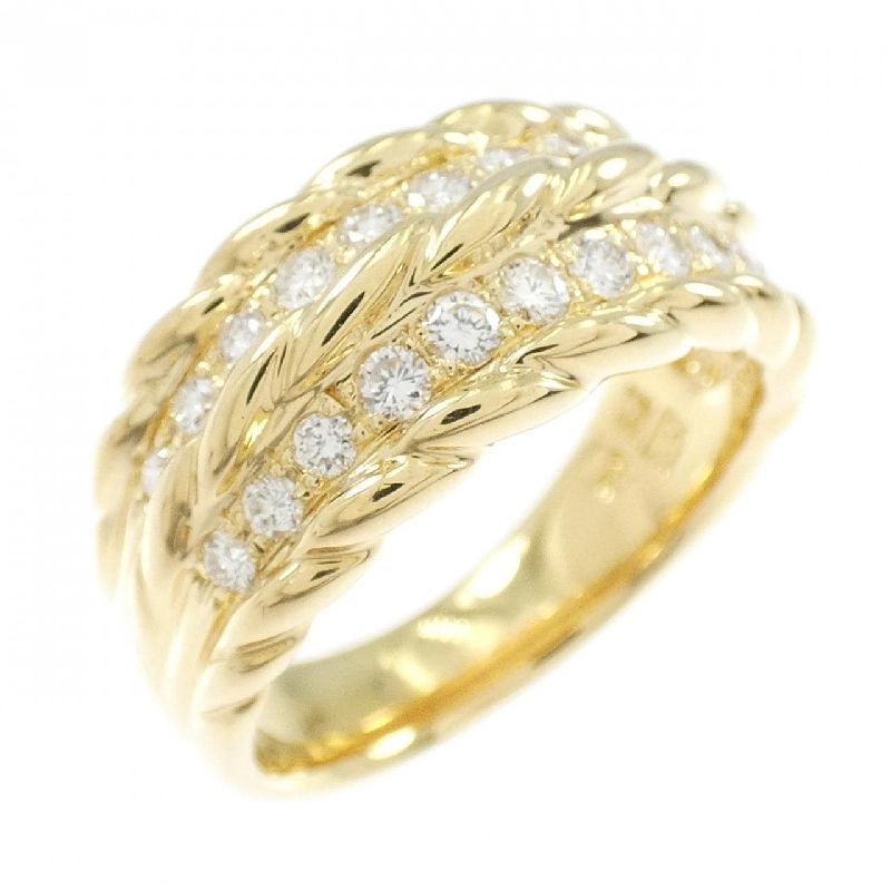 Nhẫn kim cương K18YG 0.45CT - Hàng hiệu Authentic 852699