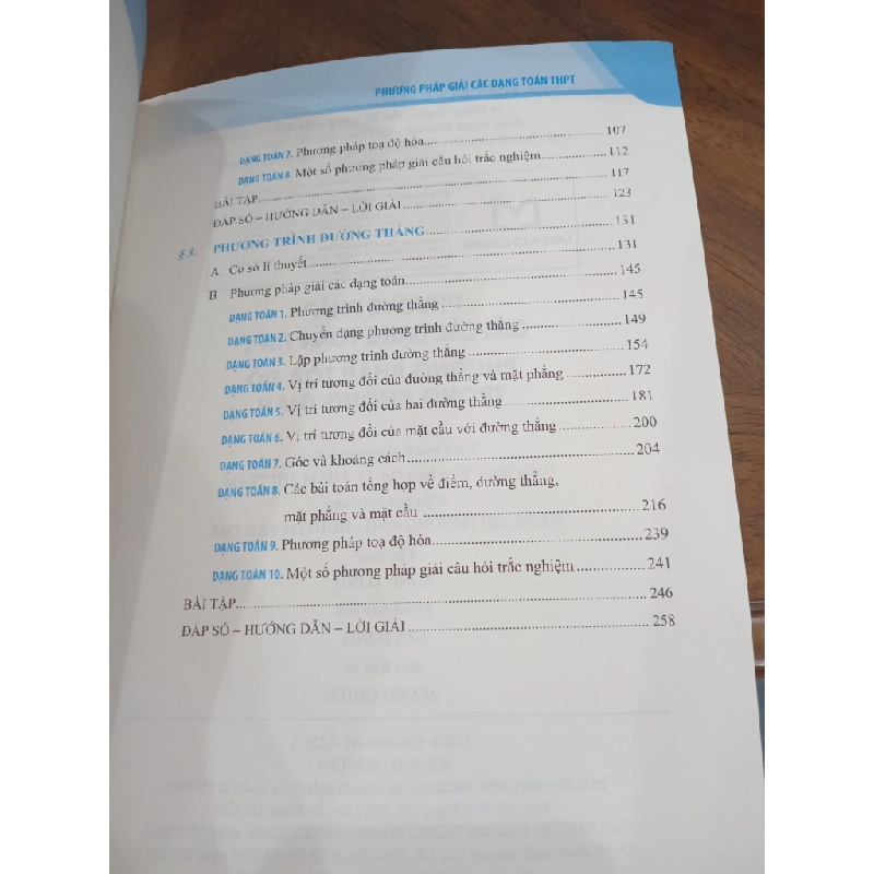 Phương pháp giải các dạng toán THPT: Phương pháp toạ độ trong không gian - Lê Hồng Đức chủ biên 496244