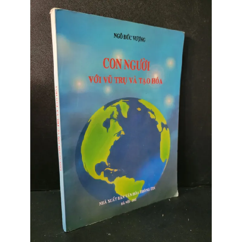 [Sách Cũ SCGR] Con người với vũ trụ và tạo hóa mới 80% bẩn nhẹ, có chữ viết 2012 Ngô Đức Vượng HCM2104 KHOA HỌC ĐỜI SỐNG 684247