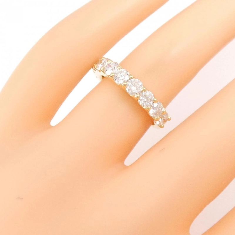 Nhẫn kim cương K18YG 1.538CT G VS1-SI1 EXT-VG - Hàng hiệu Chính hãng 873837