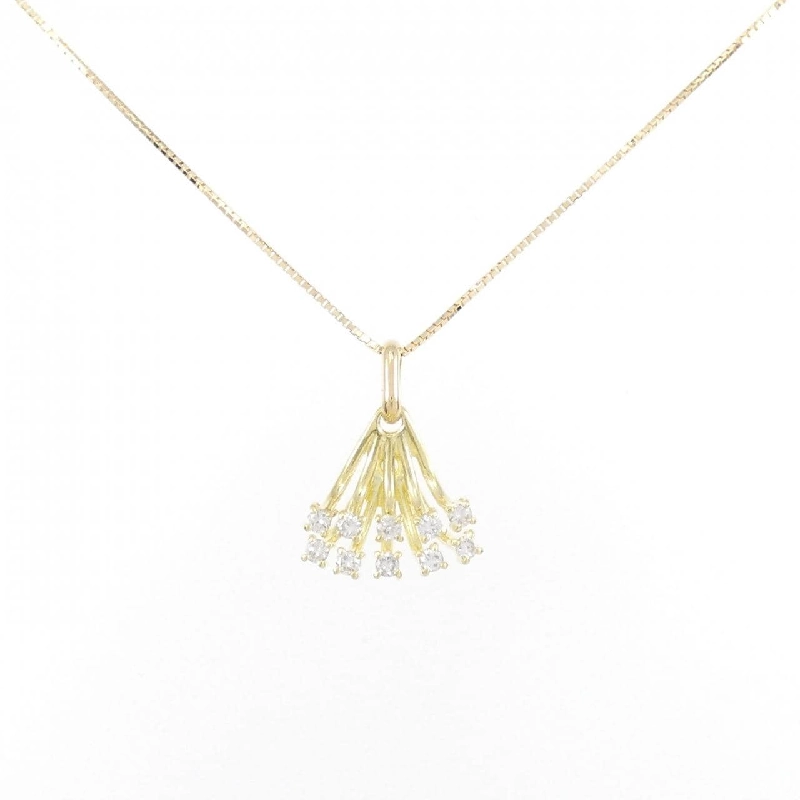 K18YG Dây chuyền kim cương - Hàng hiệu Authentic 864572