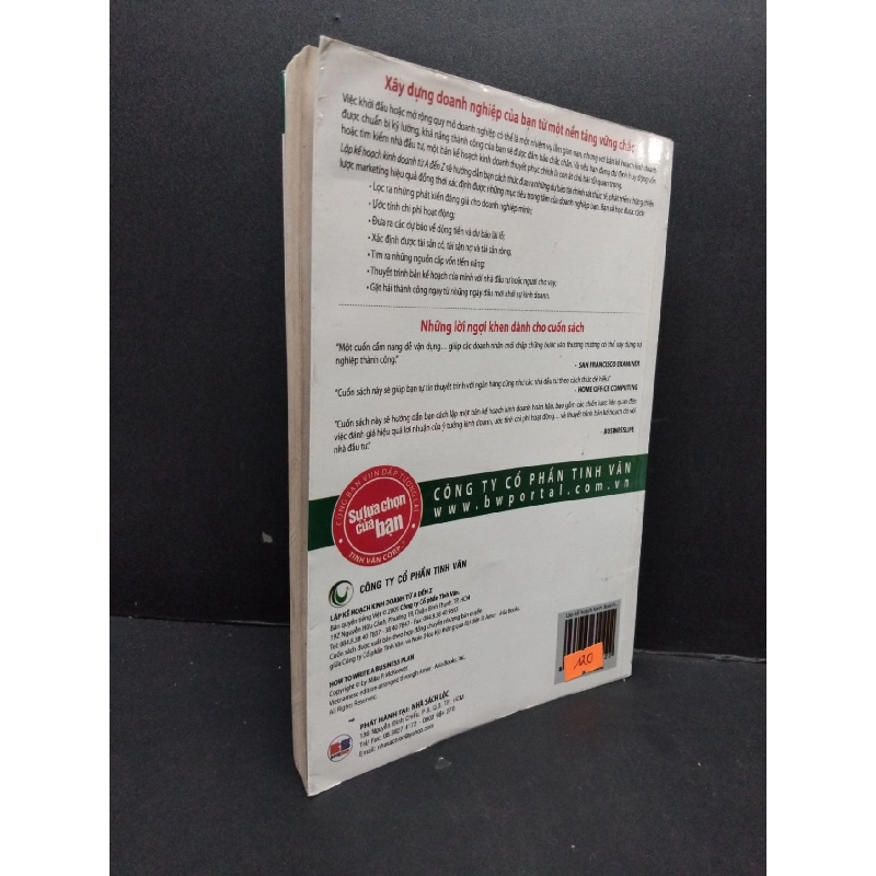 Lập kế hoạch kinh doanh từ A đến Z mới 80% ố 2010 HCM2809 Mike McKeever MARKETING KINH DOANH 916838