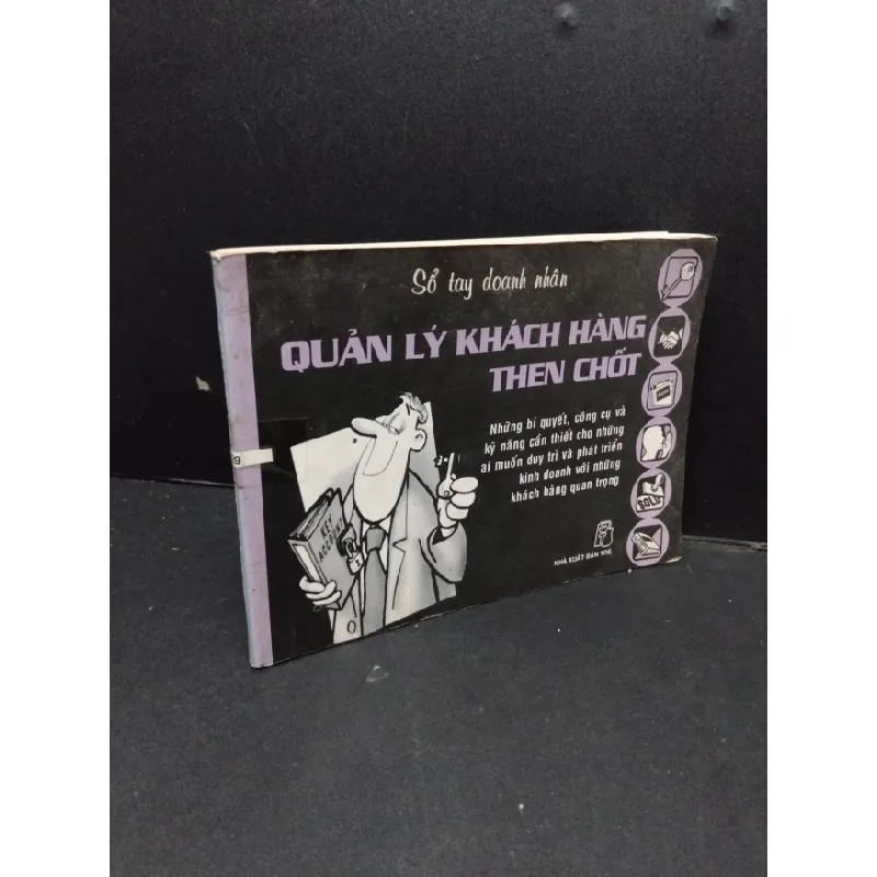 [Sách Cũ SCGR] Quản lý khách hàng then chốt mới 80% ố có mộc đỏ trang đầu 2002 HCM2809 Sổ tay doanh nhân MARKETING KINH DOANH 678778