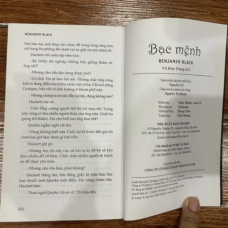 Bạc Mệnh - Benjamin Black (7) 593350
