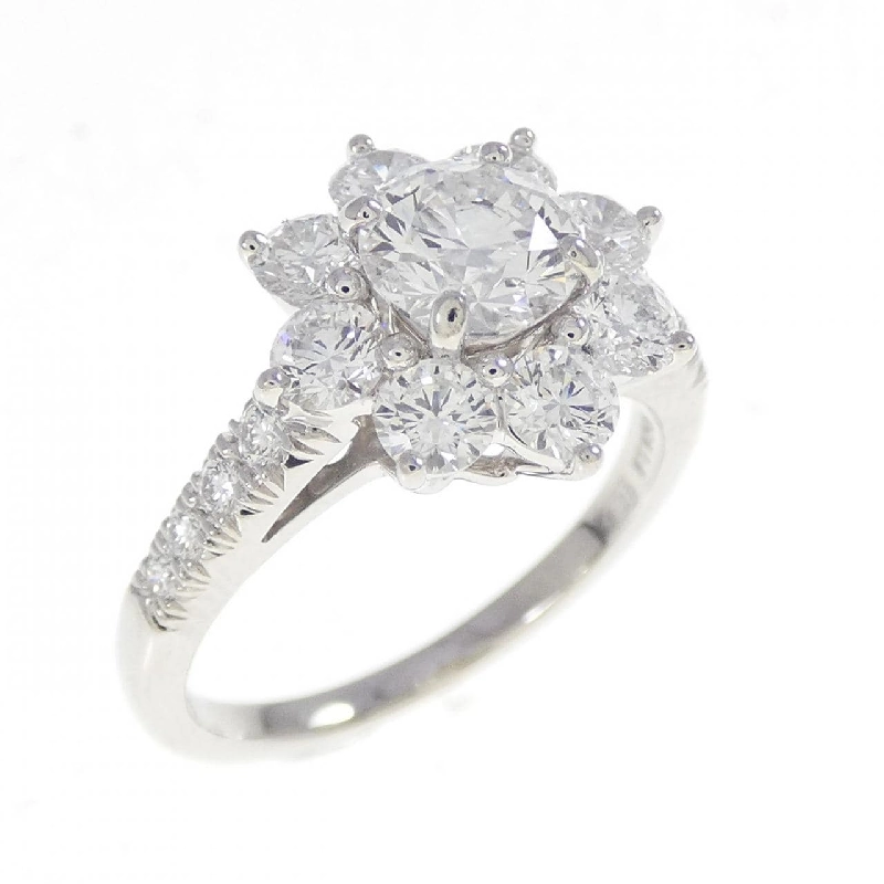 Nhẫn nhỏ hoa hướng dương Harry Winston 0.72CT E VS1 3EXT - Hàng hiệu Authentic 836271