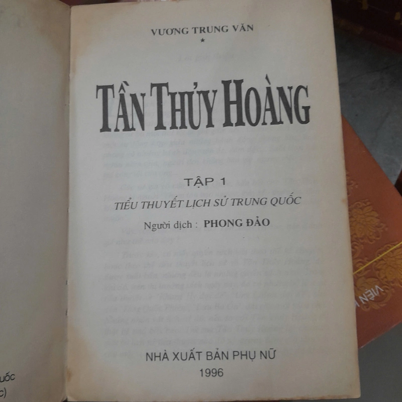 TẦN THỦY HOÀNG - VƯƠNG TRUNG VĂN 466595