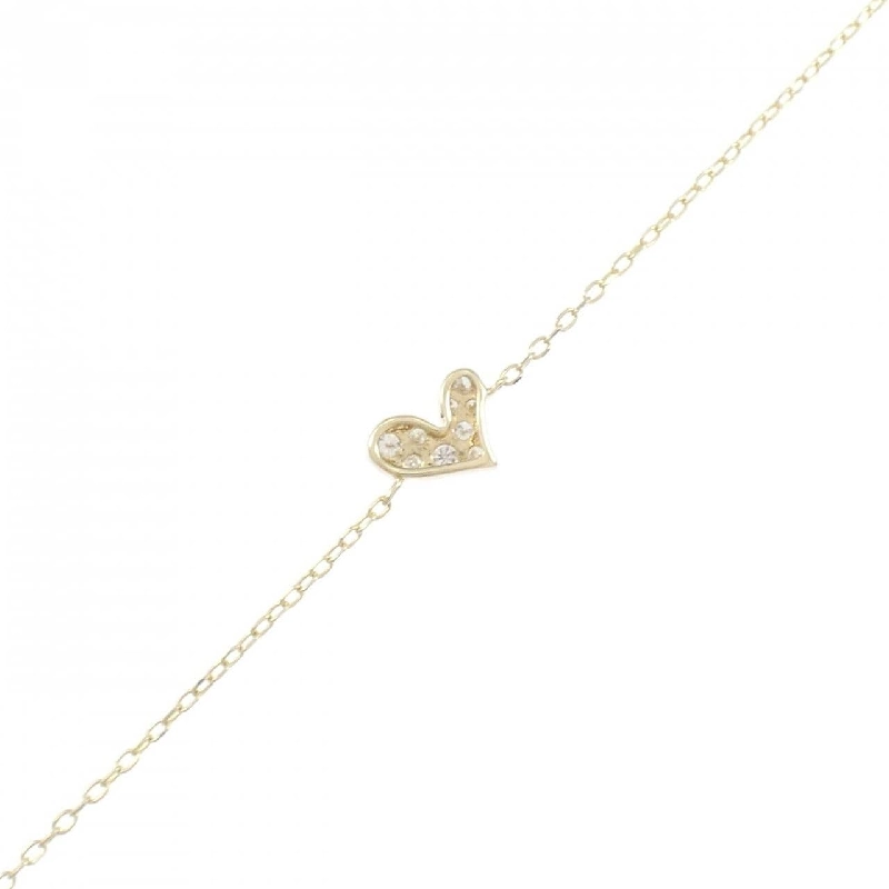 K10YG Heart Diamond Bracelet - Hàng hiệu Authentic 878533