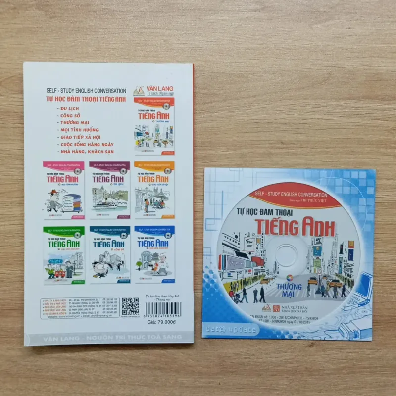 Sách Tự học đàm thoại tiếng Anh - Thương mại 970306