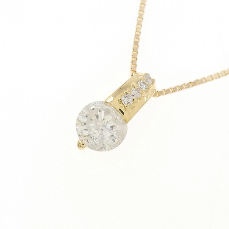 K18YG Dây chuyền kim cương 0.83CT - Hàng hiệu Chính hãng 865499