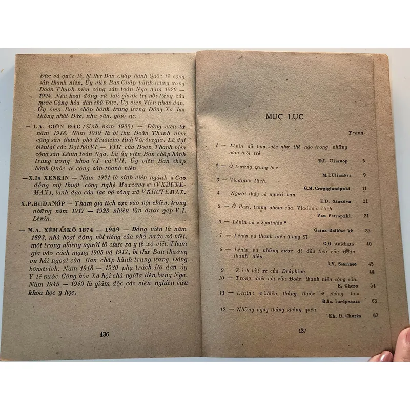 NGƯỜI BẠN VĨ ĐẠI CỦA THANH NIÊN - Hồi ký về Lenin (Dịch giả: Nguyễn Trọng Báu) 713094