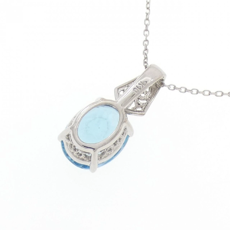 K10WG Blue Topaz Necklace - Hàng hiệu Authentic 859421