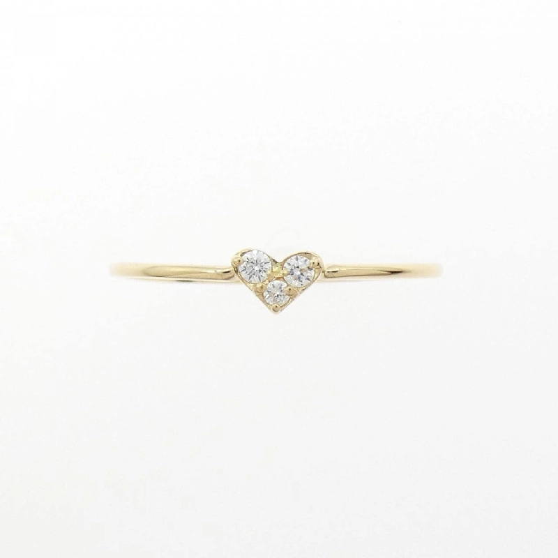 Nhẫn kim cương hình trái tim K18YG 0.05CT - Hàng hiệu chính hãng 851708