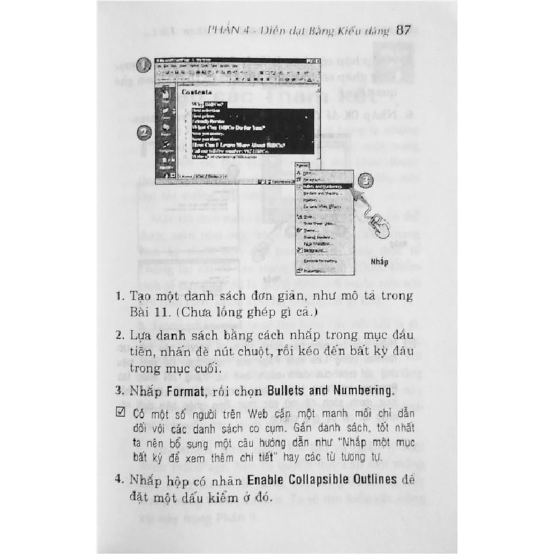 Cẩm Nang Sổ Tay Tin Học Phổ cập học đường - Tập 5: Microsoft FrontPage 2000 - 2002 8696