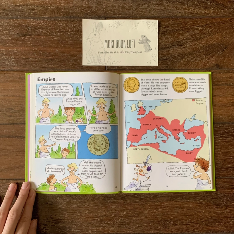 Sách ngoại văn Romans (Henry's House), Used, History Picture Book 418262