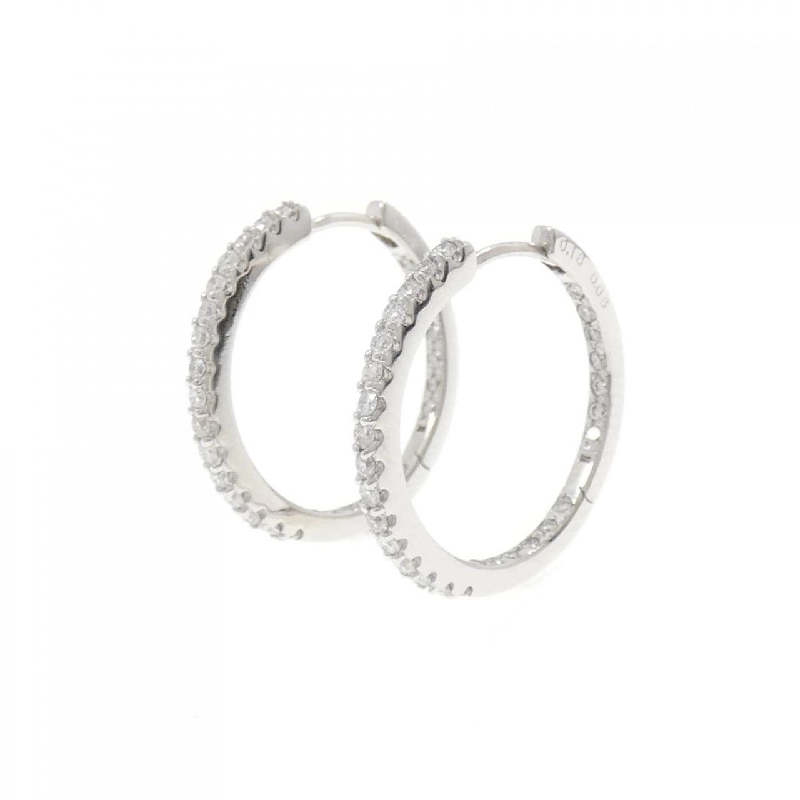 K18WG Bông tai kim cương 0.52CT - Hàng hiệu Chính hãng 862526