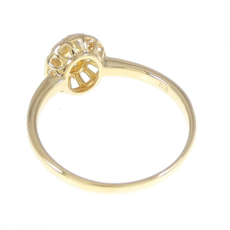 Nhẫn kim cương K18YG 0.10CT 670951