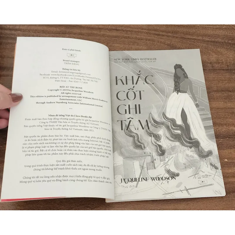 KHẮC CỐT GHI TÂM - Tác giả: Jacqueline Woodson 720278