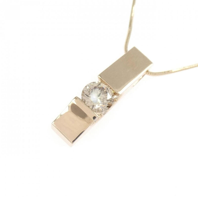 K18PG Dây chuyền kim cương 0.50CT - Hàng hiệu Chính hãng 860185