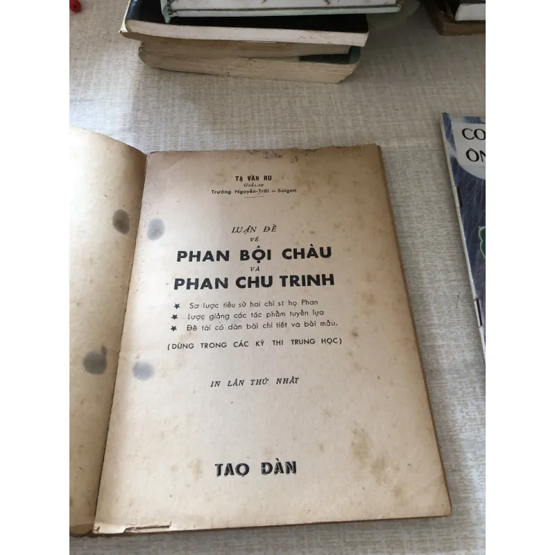 Luận đề về Phan Bội Châu và Phan Chu Trinh 973905