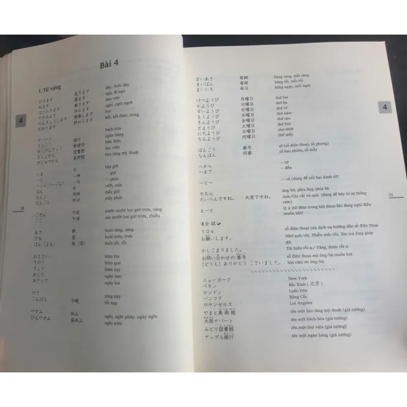 Sách Tiếng Nhật Minna no Nihongo I - Bản dịch và Giải thích Ngữ pháp 934894