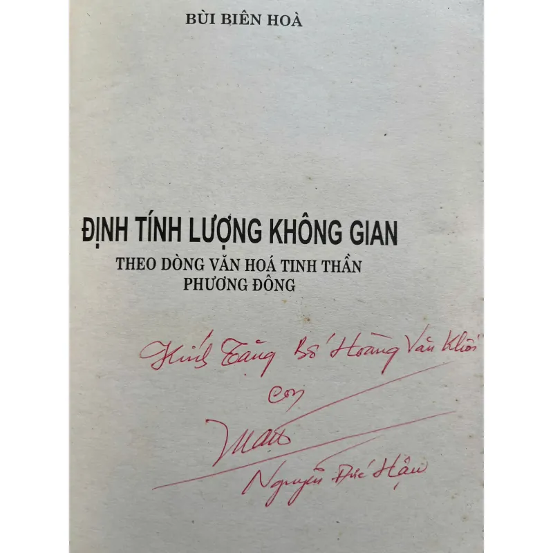 ĐỊNH TÍNH - LƯỢNG  KHÔNG GIAN 759802