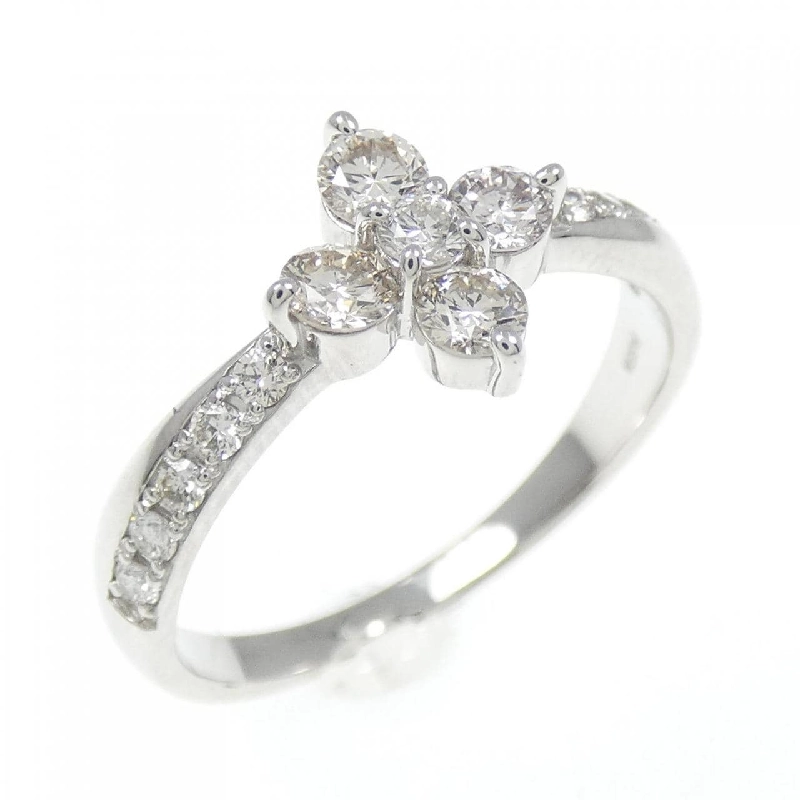 【Sản phẩm mới】Nhẫn kim cương PT950 hình hoa 0.50CT 671672