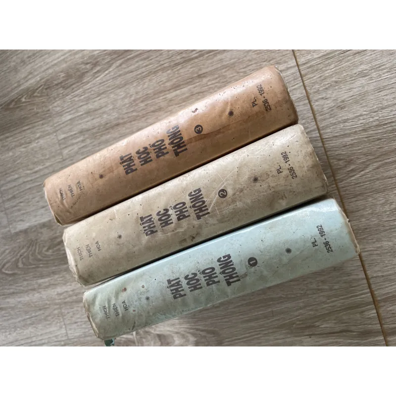 Bộ 3 quyển Phật học phổ thông - xuất bản năm 1992 1027826
