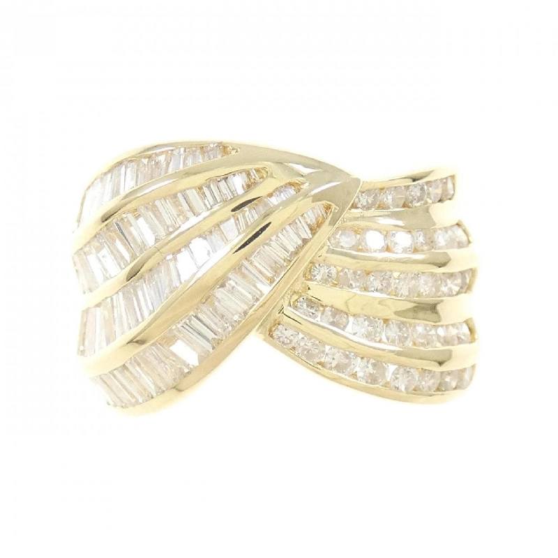 Nhẫn kim cương K18YG 2.00CT 672333