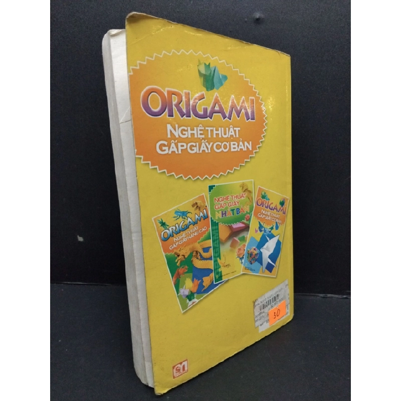 [Phiên Chợ Sách Cũ] Origami nghệ thuật gấp giấy cơ bản2008 2303 426784