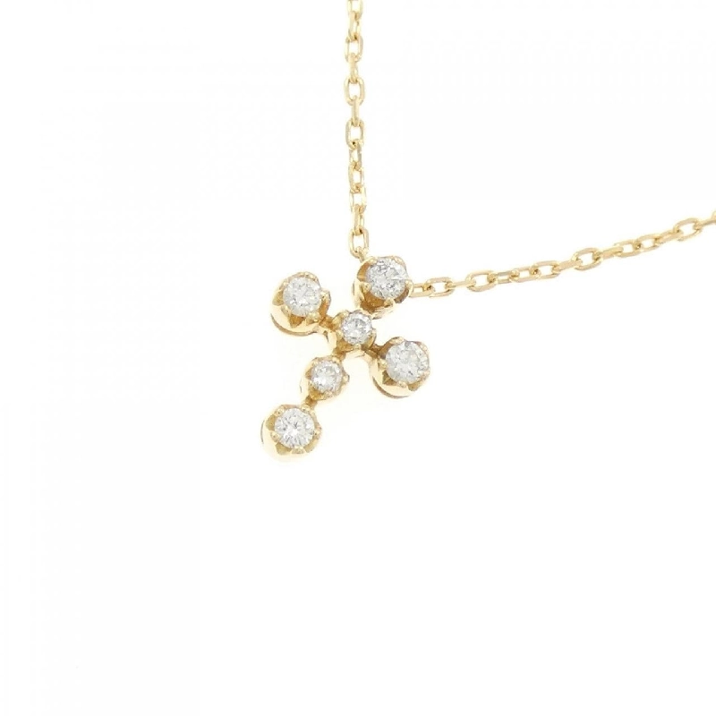 Nhà thiết kế trang sức Star Jewelry - Dây chuyền kim cương chéo 0.10CT - Hàng hiệu Authentic 844948