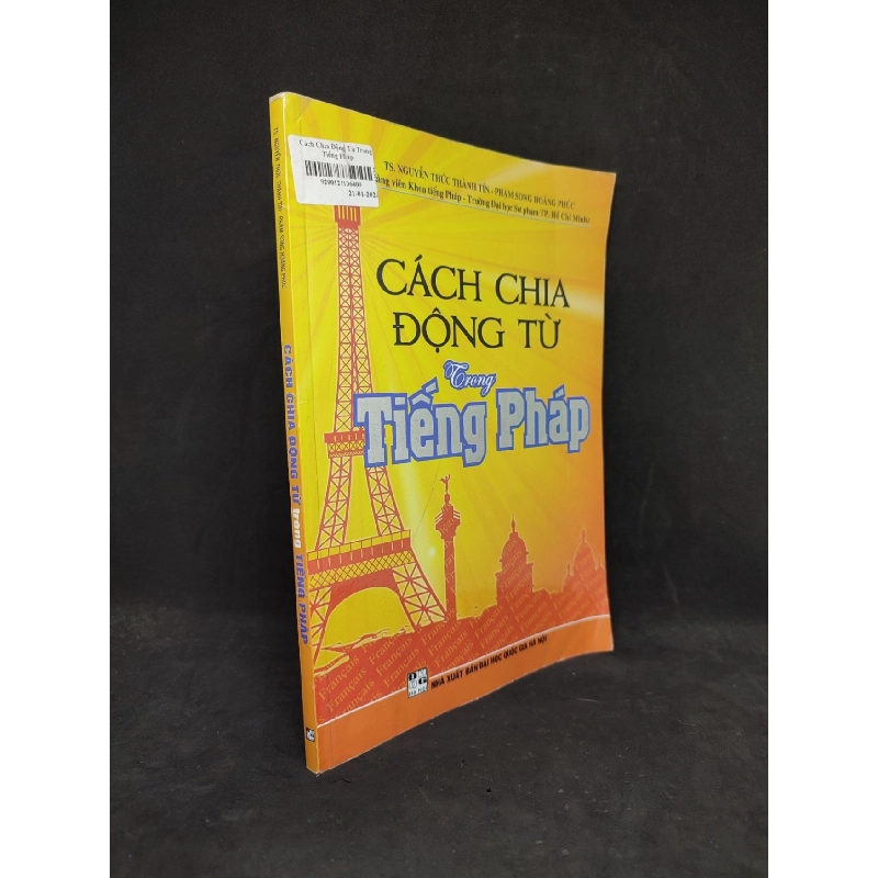 Cách chia động từ trong tiếng Pháp mới 90% HCM1404 Rebooks.vn 940408